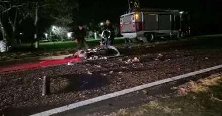 Tragedia en Corrientes: un menor murió tras chocar su moto contra un auto